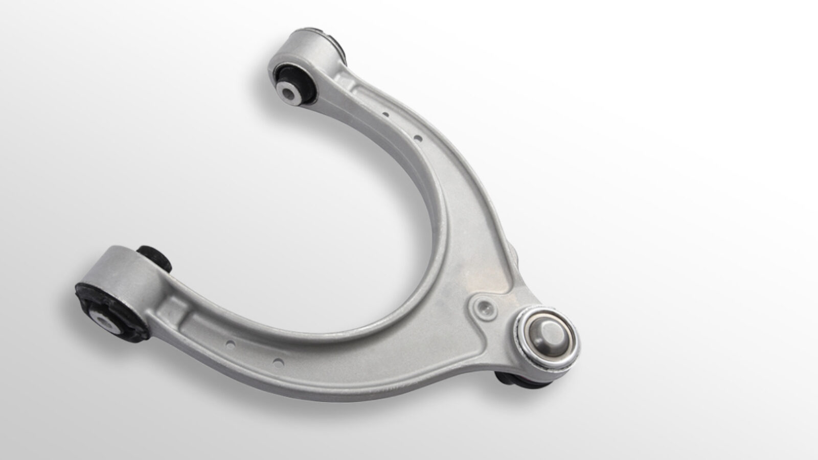 Track control arm between chassis and wheel