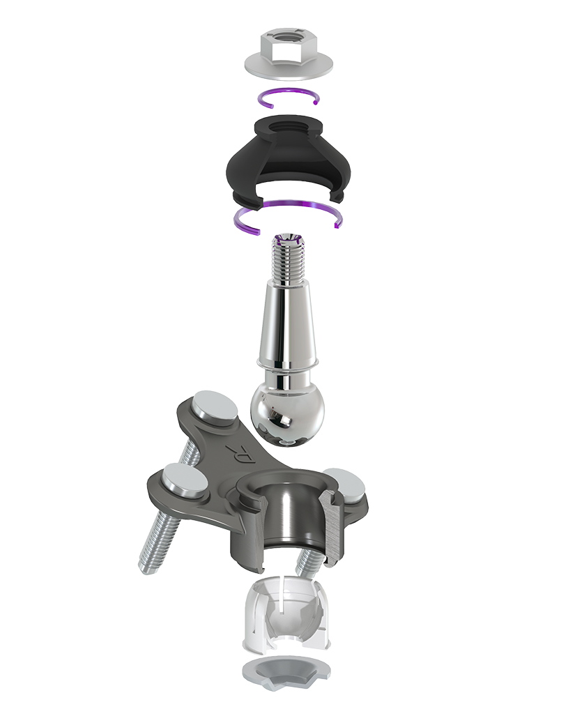 Ball joint exploded view